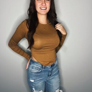 Casual Long-Sleeve Top